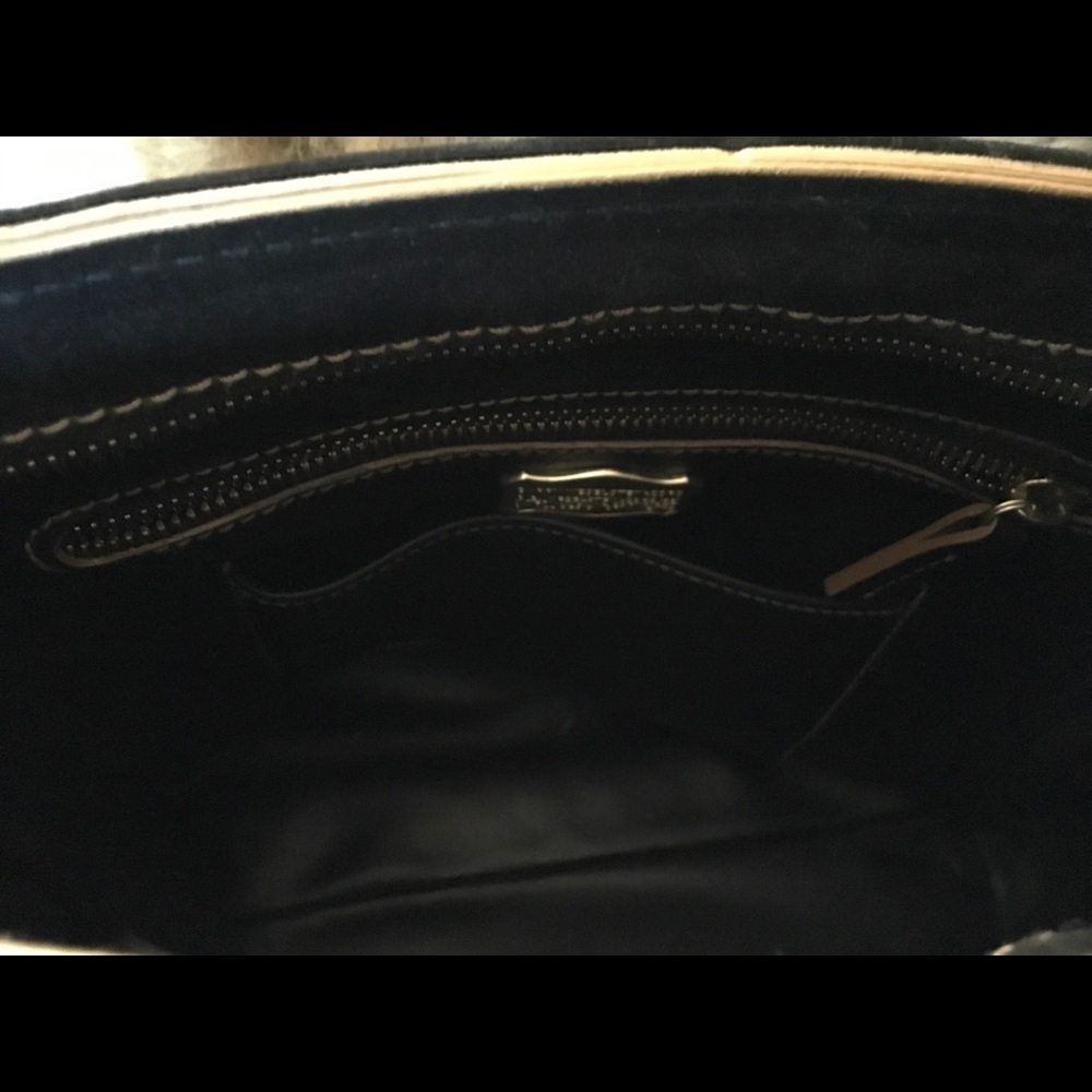 Kieselstein & Cord Black Suede Handbag - Picture 4 of 5